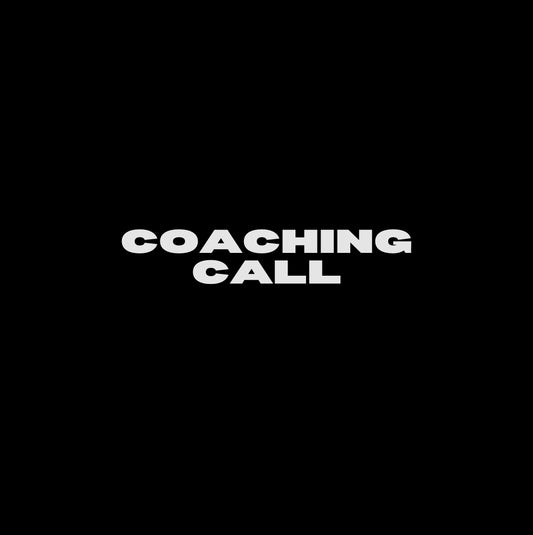 Coaching call (ask me anything)